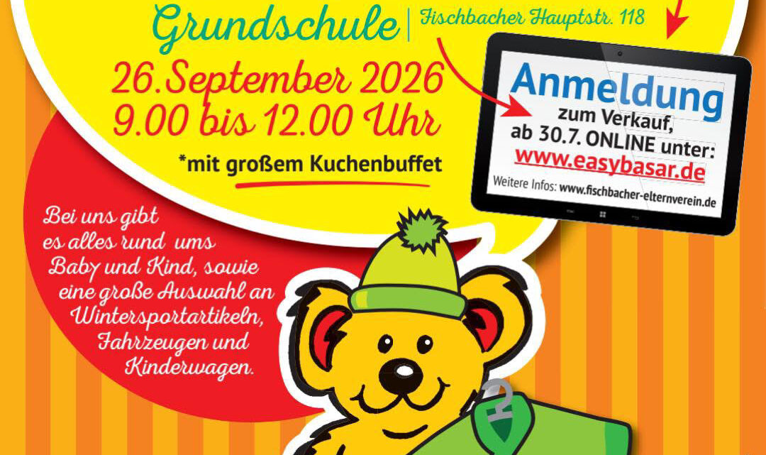 Herbstbasar vom Fischbacher Elternverein am 26.September