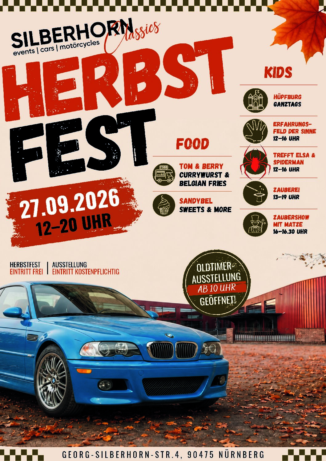 Silberhorn Classics Herbstfest am                           Sonntag, 27. September 2026